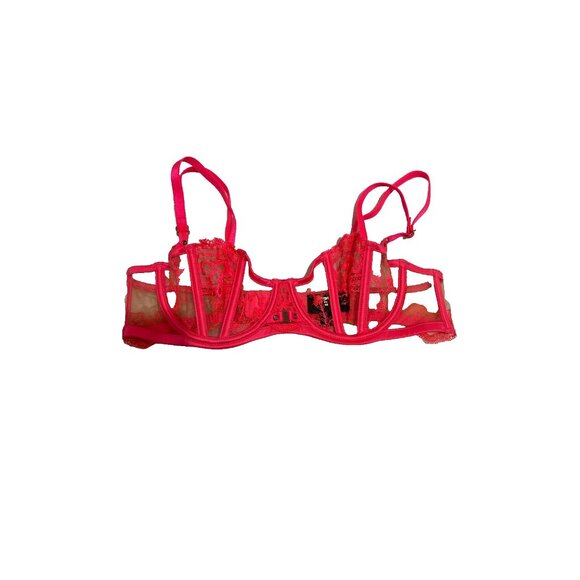 Honey Birdette Gabrielle Bra Pink - Picture 4 of 5